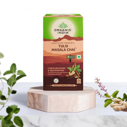 Tulsi Chai Masala - Organic India - 25 Infusion Bag