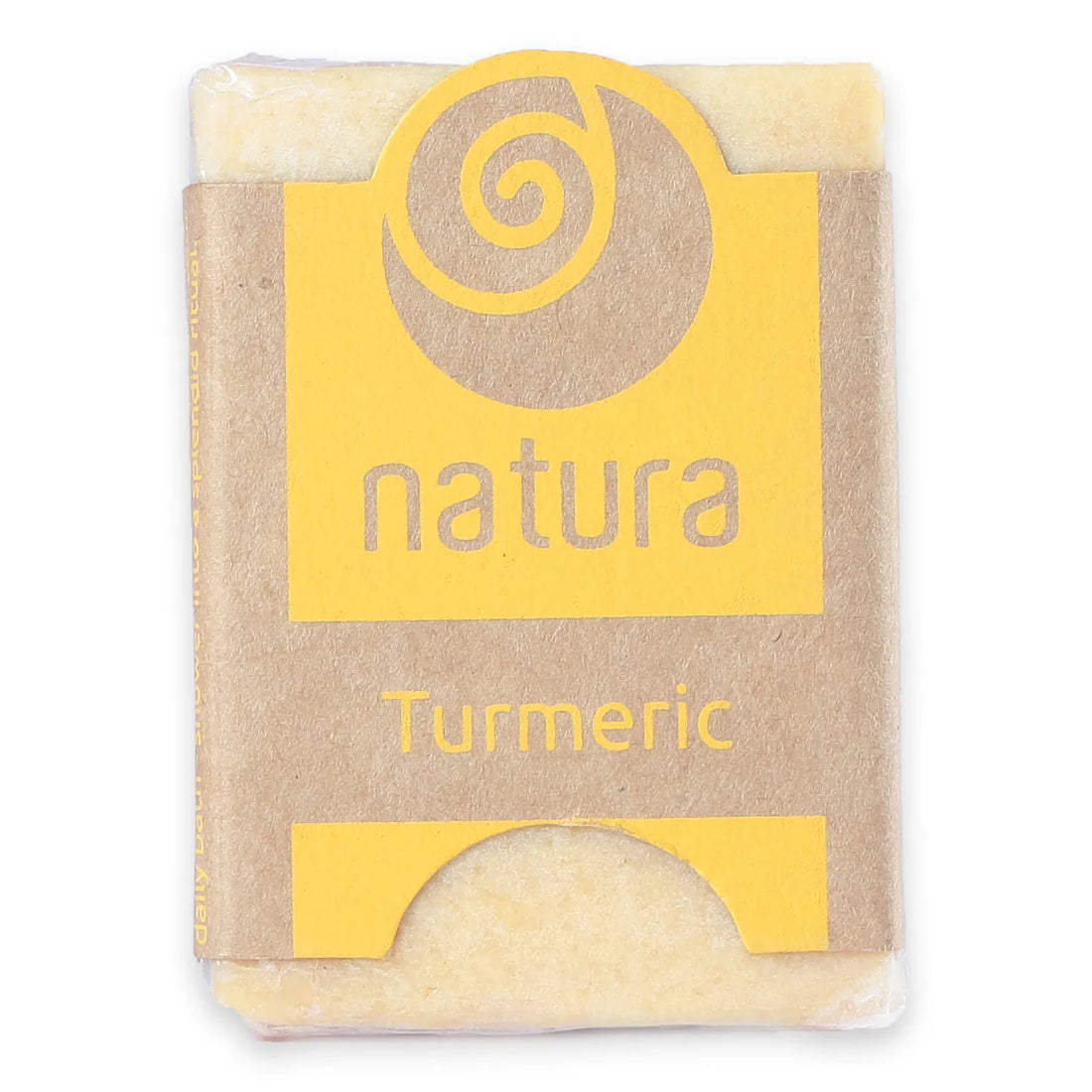 Soap | Turmeric Bath Soap - Chemical Free, No Added Colorants Or No Fragrances - natura - 75gm