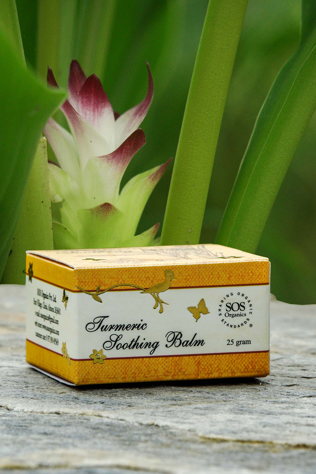 Turmeric Soothing Balm - Sos Organics - 25gm
