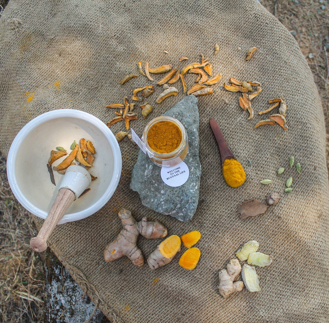 Turmeric Latte | Artisanal (Latte Blend) – Natural – Indian – Immunity Elixir – Bugyaal – 125gm