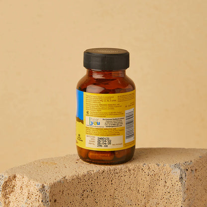 Turmeric Formula – Respiratory &amp; Congestion Relief - Organic India – 60 Capsules