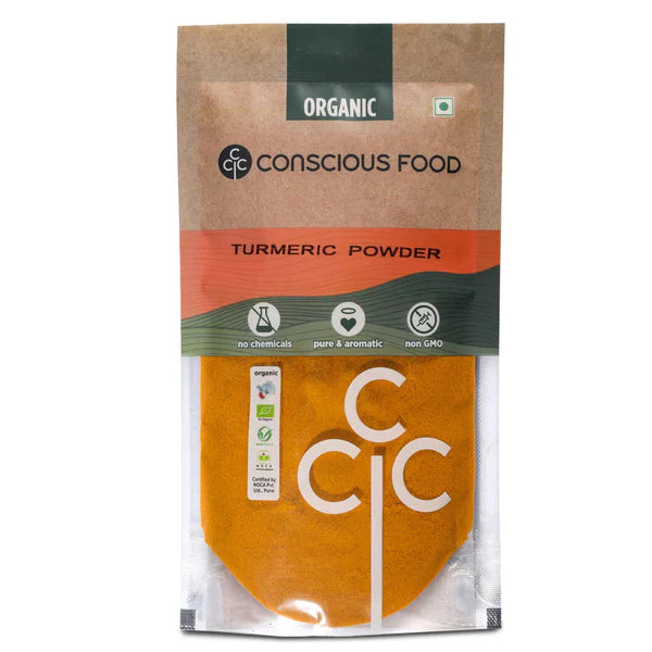 Turmeric Powder  - Conscious Food - 200gm