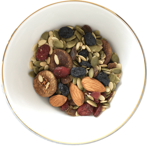 Turq Tracker Snack Mix - Raw (Unroasted) - 100 Dry Fruit - Vegan, Gluten Free, Plant Based- No Trans Fat, No Preservatives & No Additive – The Nibble Box – 250gm