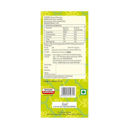 Tea | Floral Jasmine Green Tea - Flurys - 25 Tea Bag