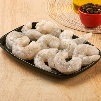Prawns | Wild Jumbo Prawns (U5 Size)- Premium Andhra Sea Catch - Antibiotics And Hormone Free – Nature’s Soul – 500gm  (Approx 10 pieces in a kg)