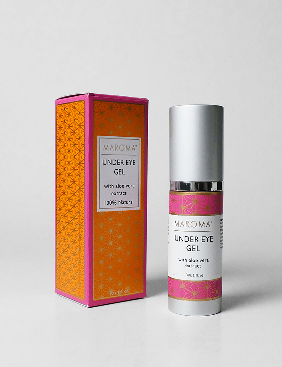 Under Eye Gel |  With Aloe Vera Extract - 100% Natural - Vegan, Palm Oil Free &amp; Cruelty Free - Maroma - 30gm