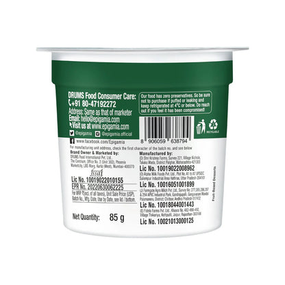 Coconut Blend | Non Dairy Coconut Blend - Unsweetened - Gluten Free -Zero Preservatives  – Epigamia – 85gm