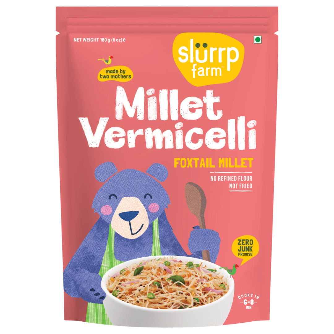 Foxtail Millet Vermicelli - No Maida - Slurrp Farm – 180gm