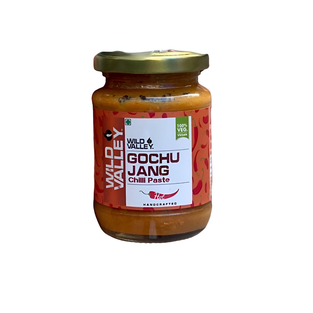 Chilli Paste | Gochu Jang - Handcrafted - Vegan, Zero Added Chemical & Preservatives - Wild Valley - 150gm