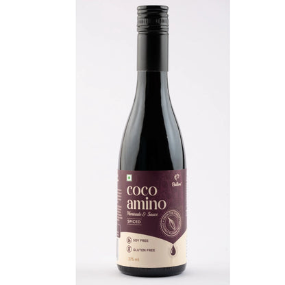 Coco Amino | Marinade &amp;amp; Sauce (Spiced) – Gluten Free &amp;amp; Soy Free – Balion – 375ml