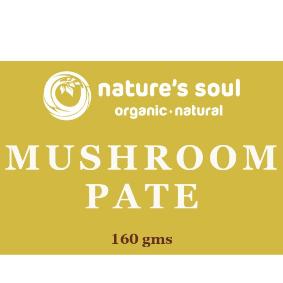 Mushroom Pate | Made With Organic Ingredients - Fresh - No Flavour Enhancer, No Emulsifiers, No Stabilisers & No Artificial Ingredients - Nature&