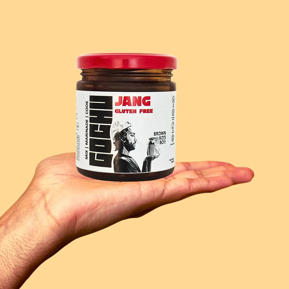Gochujang - Gluten-Free Fermented Chilli Paste - Nutty, Spicy, Crispy Heat - Brown Koji Boy - 200gm