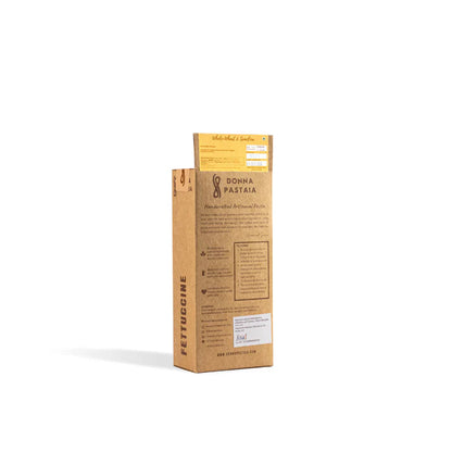 Pasta| Fettuccine Whole Wheat &amp; Semolina Pasta – Donna Pastaia – 250gm