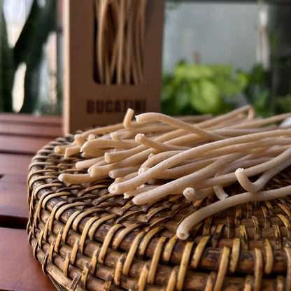 Pasta | Bucatini Pasta - Whole Wheat and Semolina – Donna Pastaia – 250gm