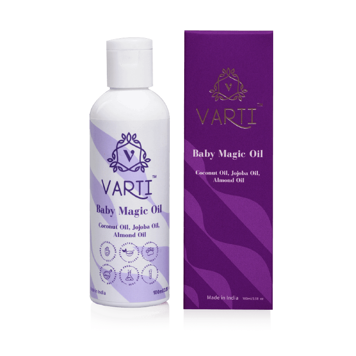 Oil | Baby Magic Oil - Hand Crafted - Cruelty Free, Sulphate Free, Paraben Free & No Added Colour - Varti Ayurvedz - 10ml