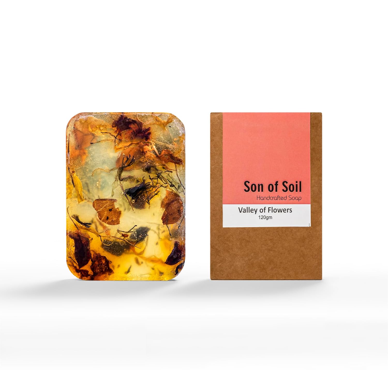 Soap | (Valley Of Flower) - Handcrafted - Son Of Soil - 120gm