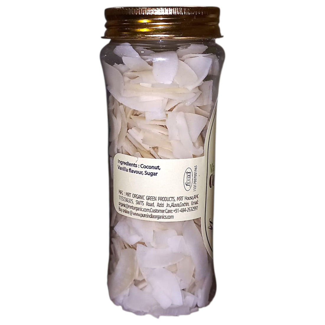 Chips | Vanilla Coconut Chips - Mrt Organic - 80gm