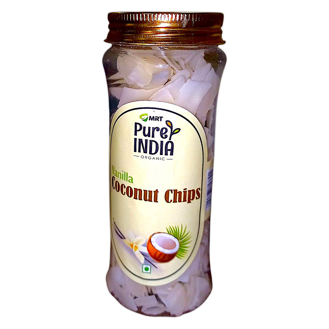 Chips | Vanilla Coconut Chips - Mrt Organic - 80gm