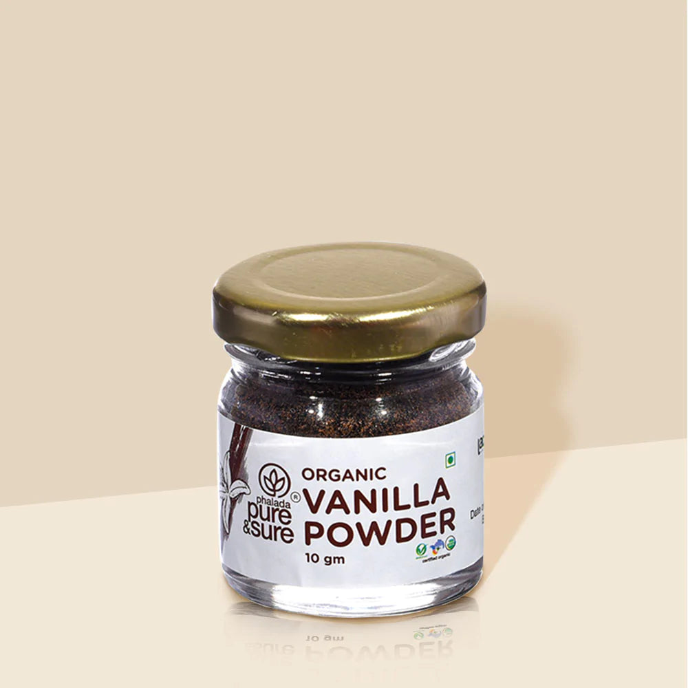 Vanilla Powder - Organic - Indian - Pure And Sure - 10gm