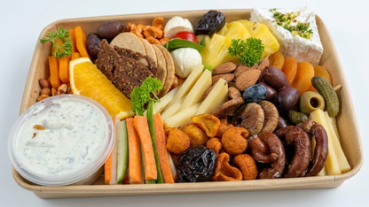 Veg Cheese Platter - Fresh - Made with Organic Ingredients - Box