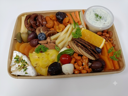 Veg Cheese Platter - Fresh - Made with Organic Ingredients - Box