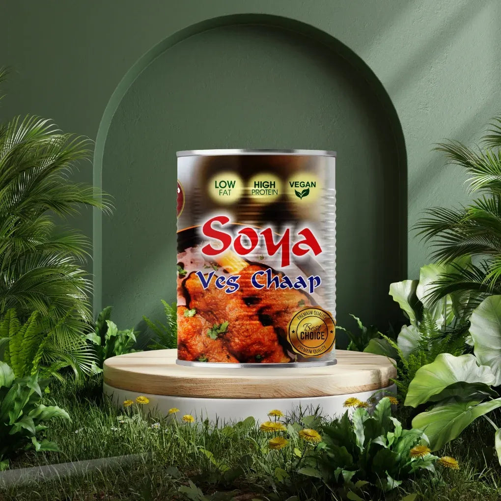 Chaap | Soya – Vegan, Low Fat &amp; High Protein - Organic Nation – 850gm