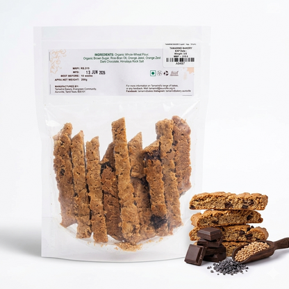 Biscotti | Vegan Biscotti – Baked In Wood Fired Ovens - Tamarind Bakery – 200gm