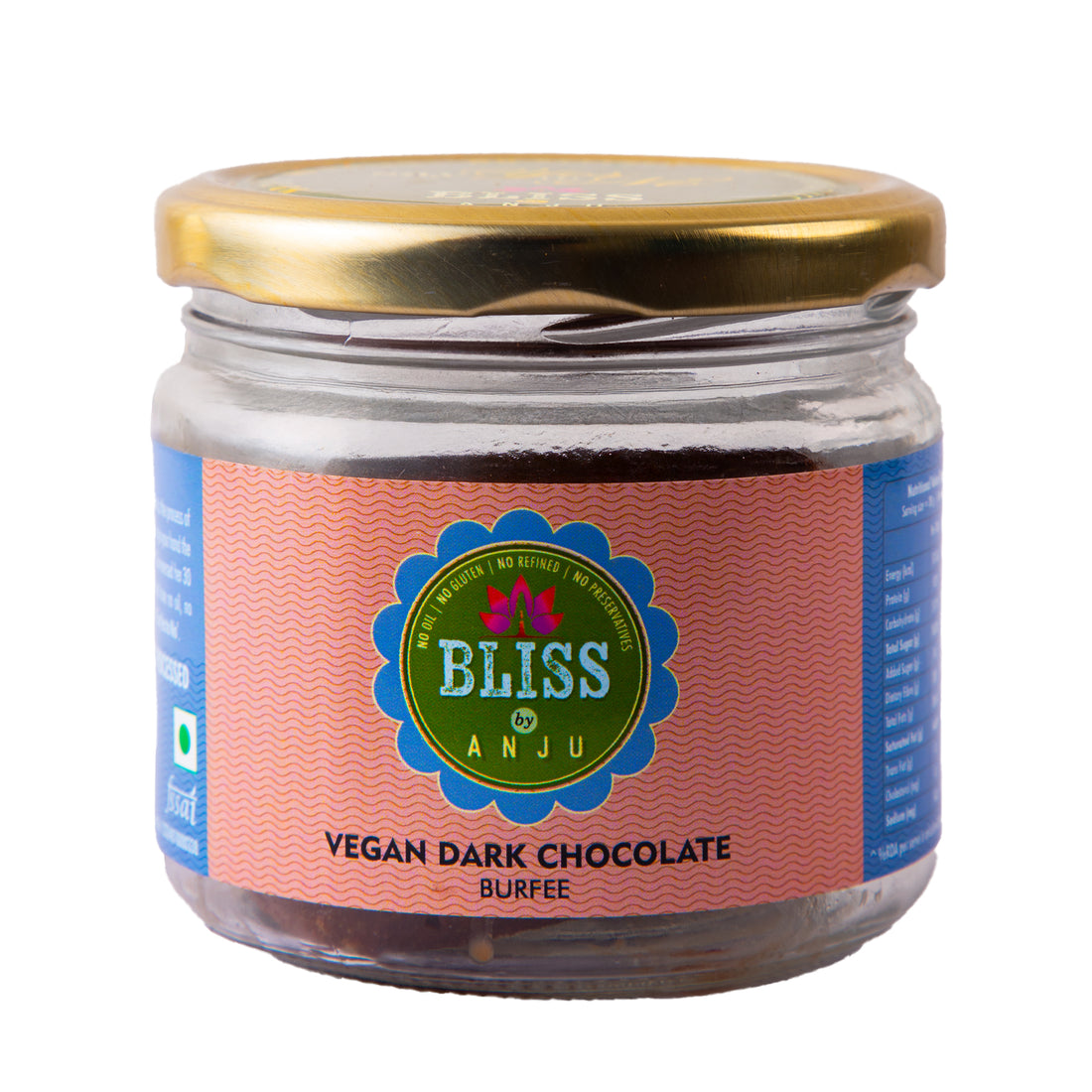 Dark Chocolate With Real Dates – Vegan –No preservatives-No Refined Sugar - Bliss Box Foods – 150gm