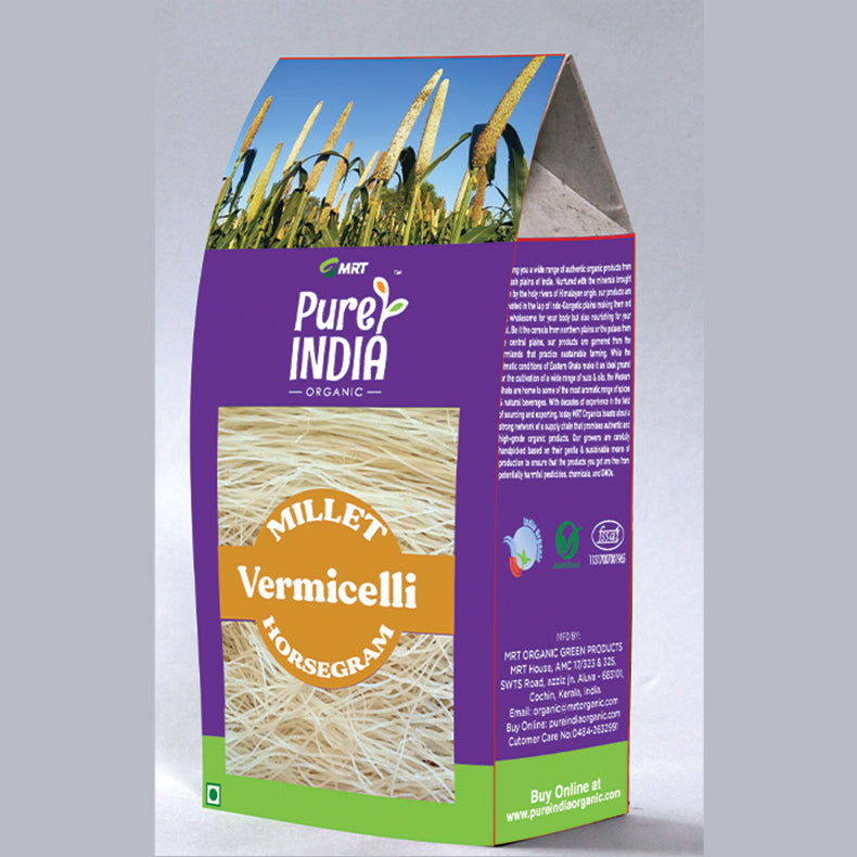 Vermicelli | Horsegram Vermicelli - With Millet - MRT Organics – 150gm