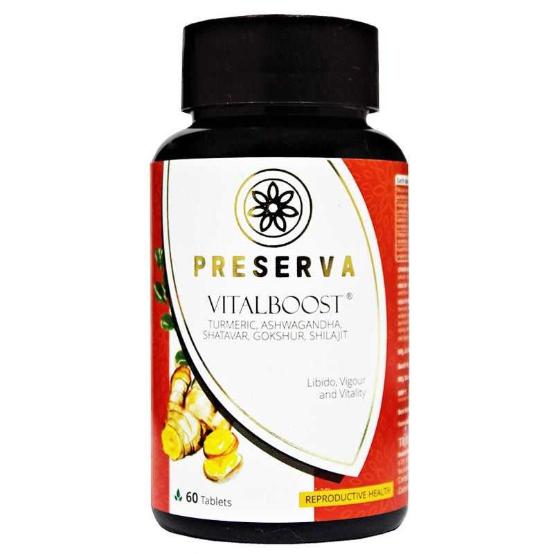 Vitalboost - Energy Tonic For Men - Preserva - 60 Tablets