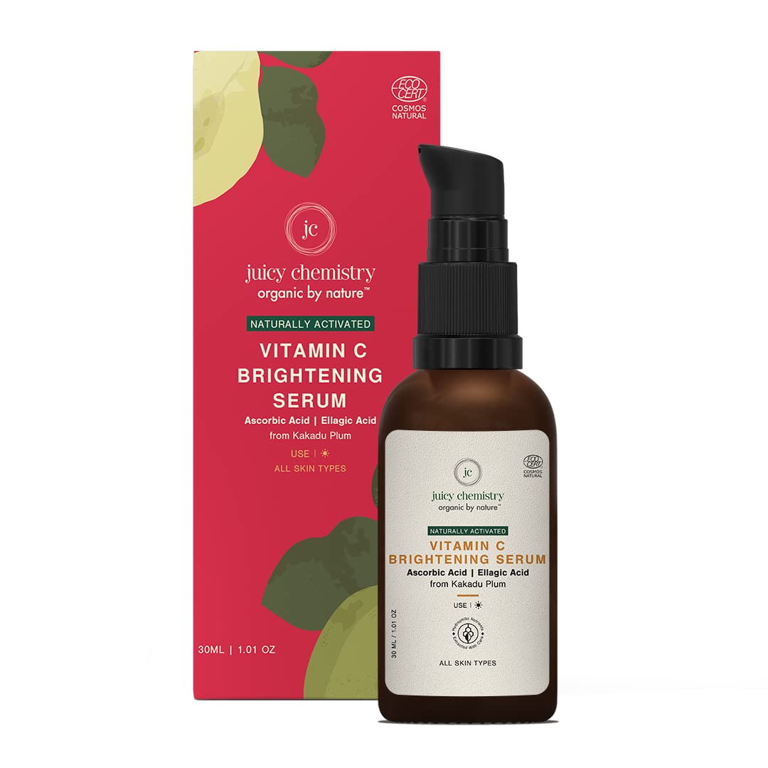 Vitamin C Brightening Serum - Vegan &amp;amp; Cruelty Free - Juicy Chemistry - 30ml