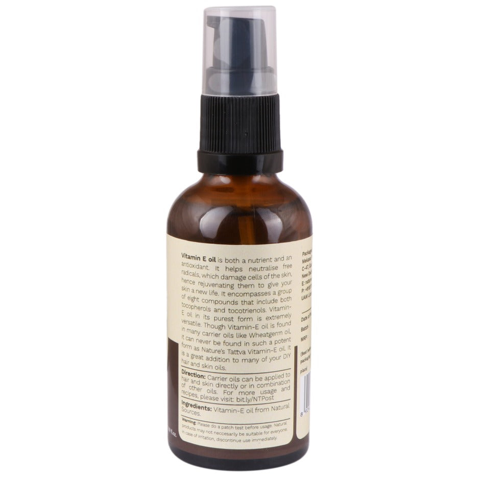 Vitamin E Oil -  Tattvalogy - 50ml