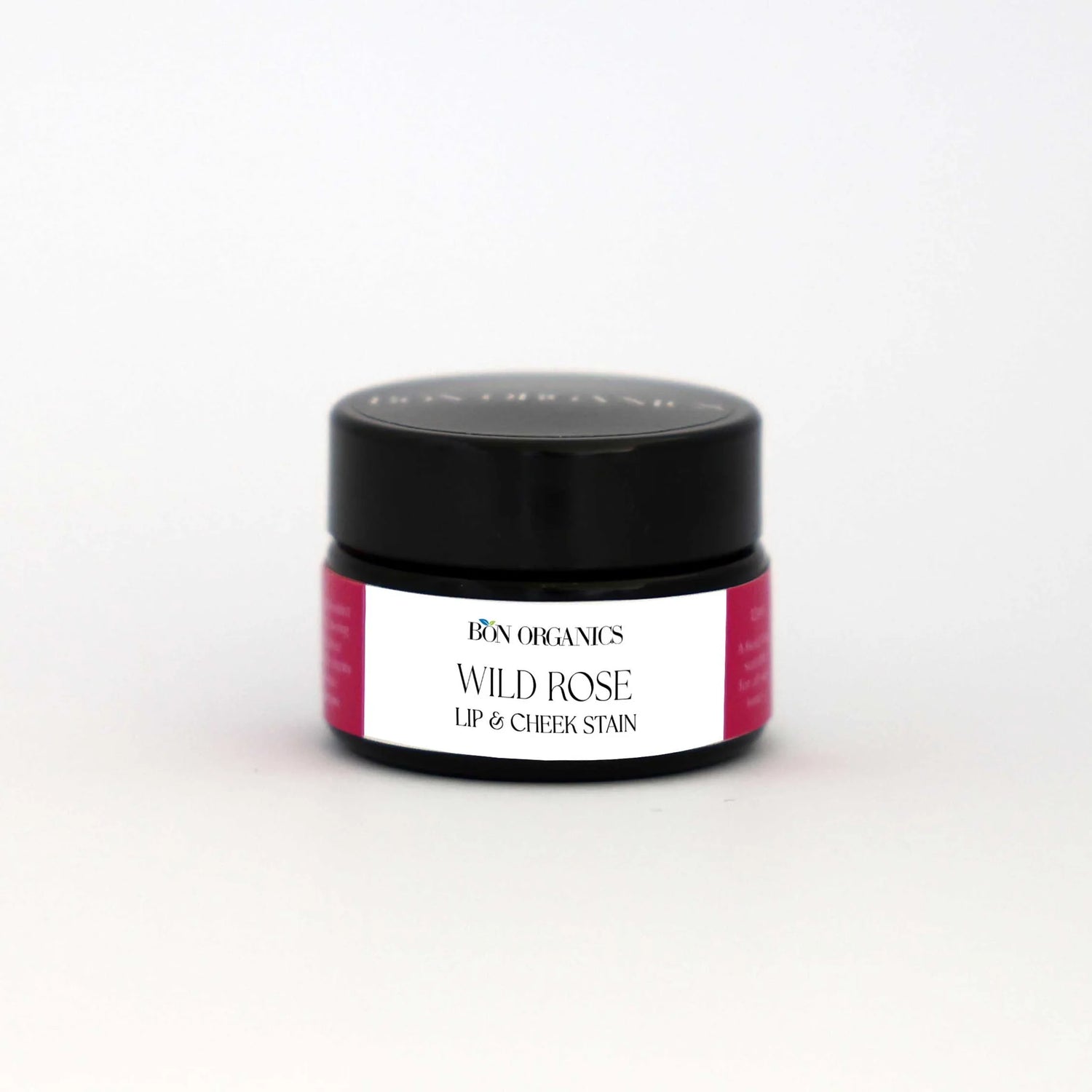 Lip Balm | Wild Rose Lip &amp; Cheek Stain - 100% HandMade-No Harsh Chemicals-No Alcohol - No Artificial Colors  - Bon Organics - 12ml