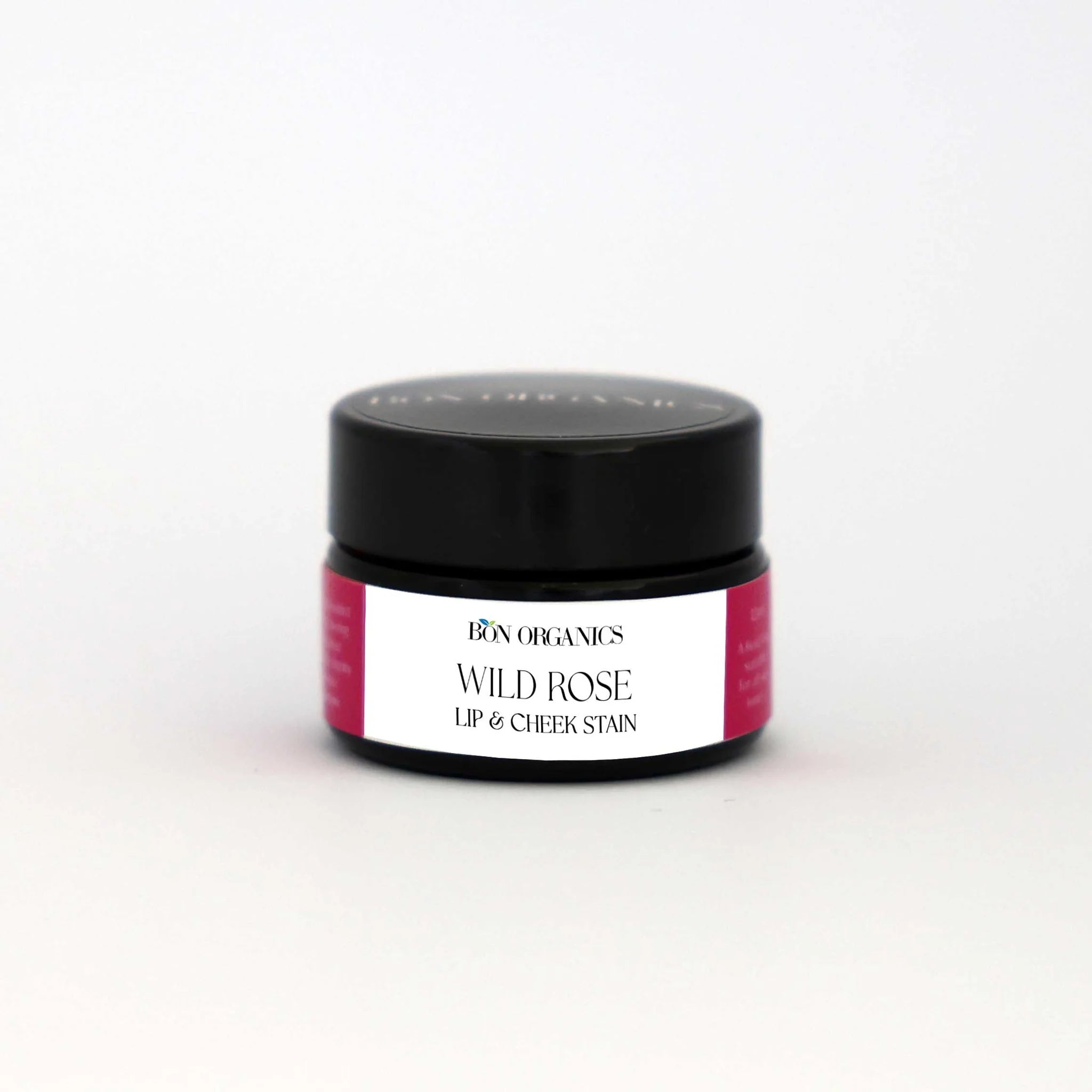 Lip Balm | Wild Rose Lip &amp; Cheek Stain - 100% HandMade-No Harsh Chemicals-No Alcohol - No Artificial Colors  - Bon Organics - 12ml