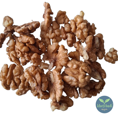Walnuts | Kashmiri Walnuts (From foothills of Himalayas) - Plant Based, Super Food,  Nutrient Dense -Khetibadi – 250gm