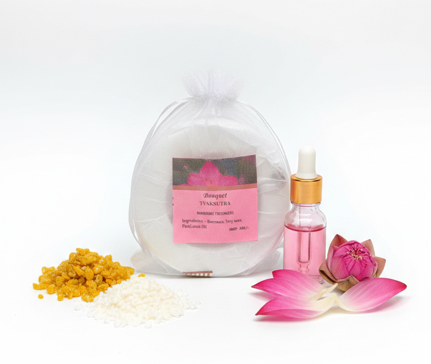 Wardrobe Freshener -Tvaksutra - Long Lasting Freshness-Odor Neutralizer &amp; Fabric Scents- Crisp &amp; Clean Aroma- Tvaksutra