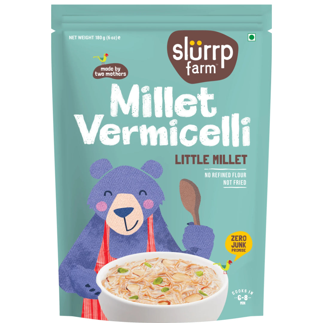Little Millet Vermicelli - No Maida - Slurrp Farm – 180gm