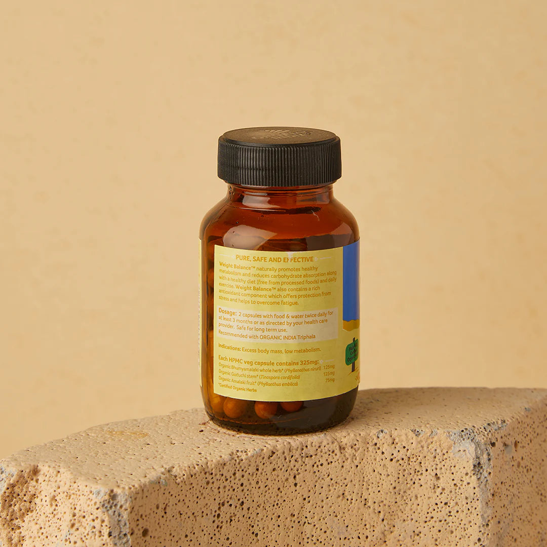 Weight Balance - Healthy Metabolism - Organic India - 60caps.