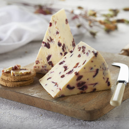 Cheese | Wensleydale With Cranberries Cheese - Fresh cheese - No Added Preservatives &amp; No Added Additive Or Emulsifiers - Nature&