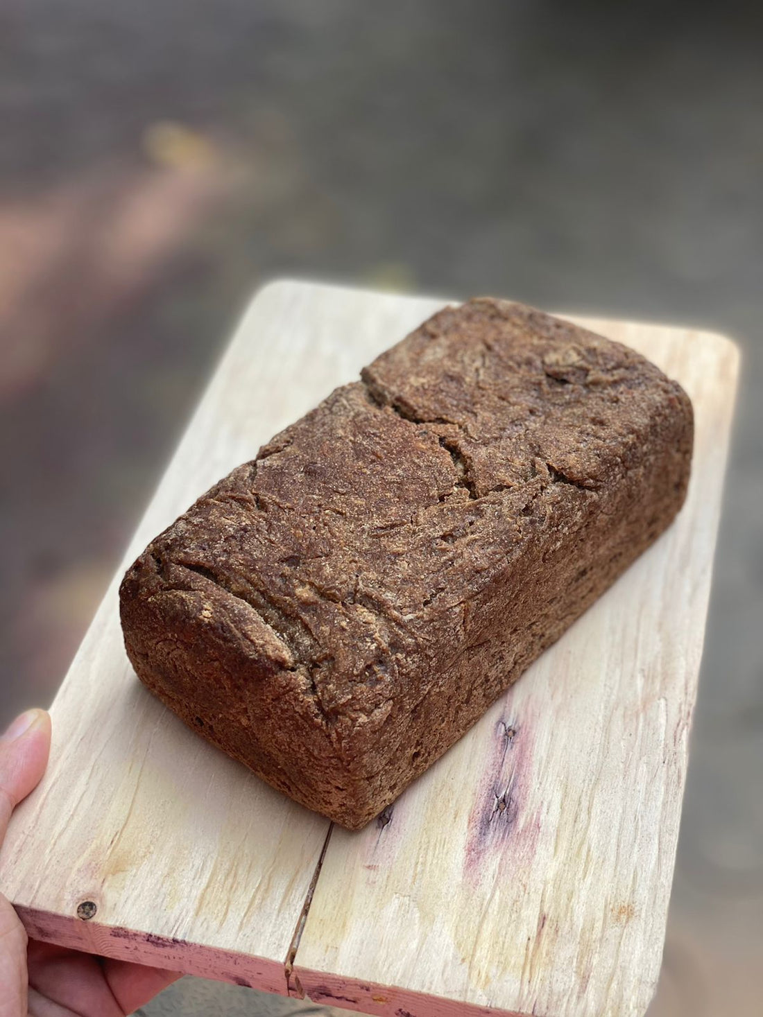 Pumpernickel Bread - No Bread Improver, Emulsifiers, Stabiliser, No Preservatives & No Flavour Enhancer Or No Refined Sugar - Nature&