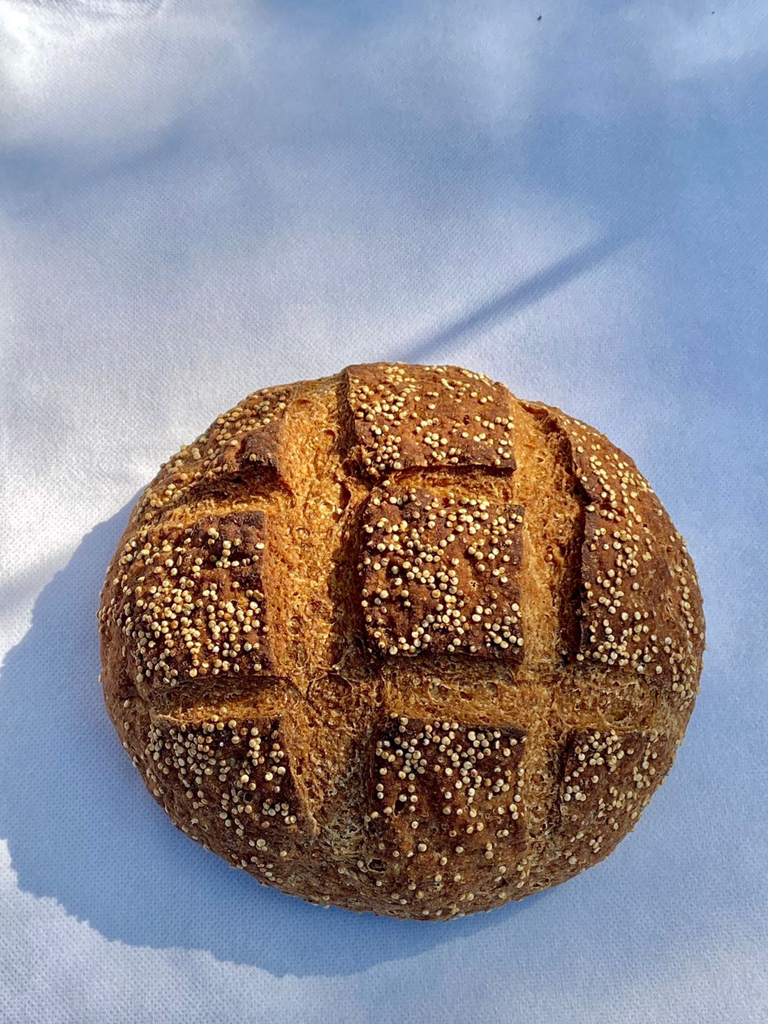 Gluten Free Bread | Rice & Quinoa Bread - Vegan, No Bread Improver, Emulsifiers, Stabiliser, No Preservatives & No Flavour Enhancer Or No Refined Sugar - Nature&