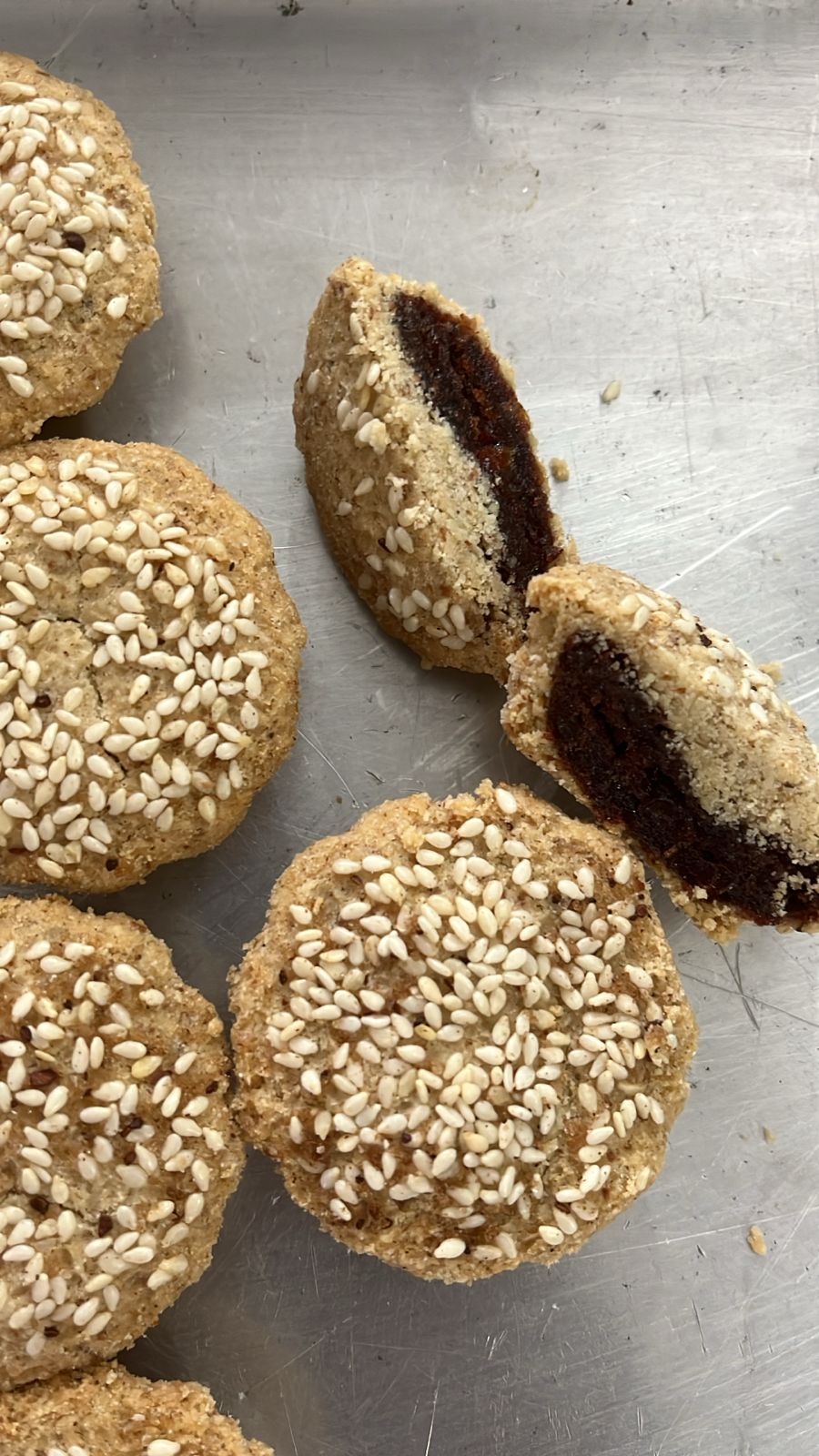 Mamoul Cookies Spiced - Vegan, Gluten Free &amp; Refined Sugar Free - Pack of 2