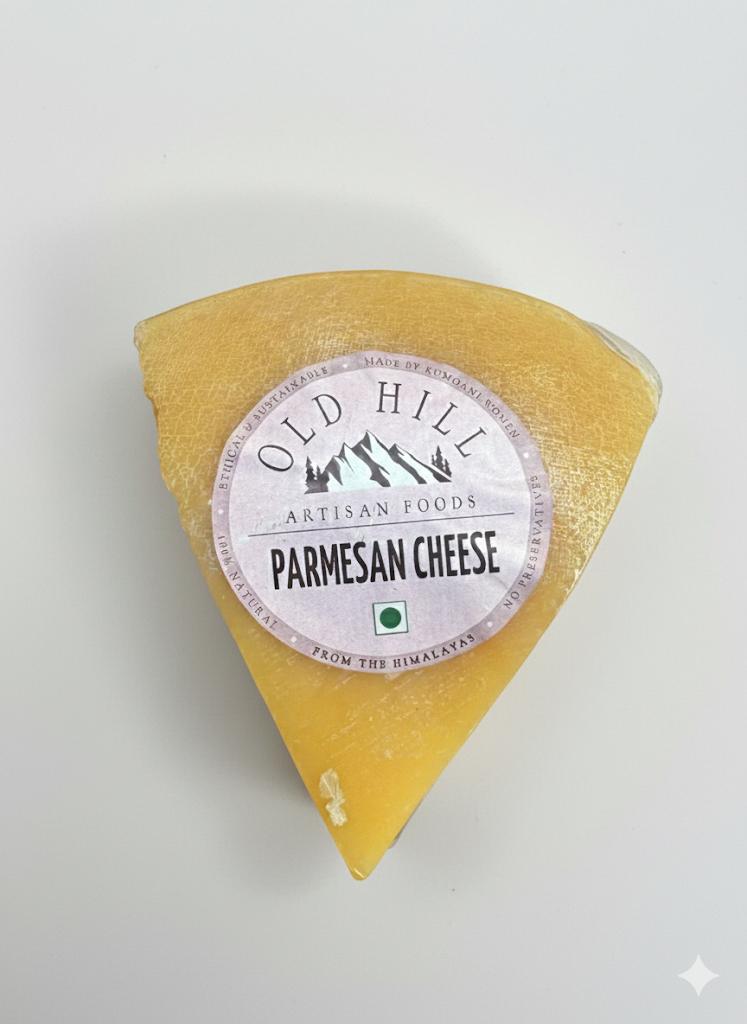 Parmesan Cheese | 100% Natural - Pasteurized – No Added Preservatives - Old Hill – 200gm