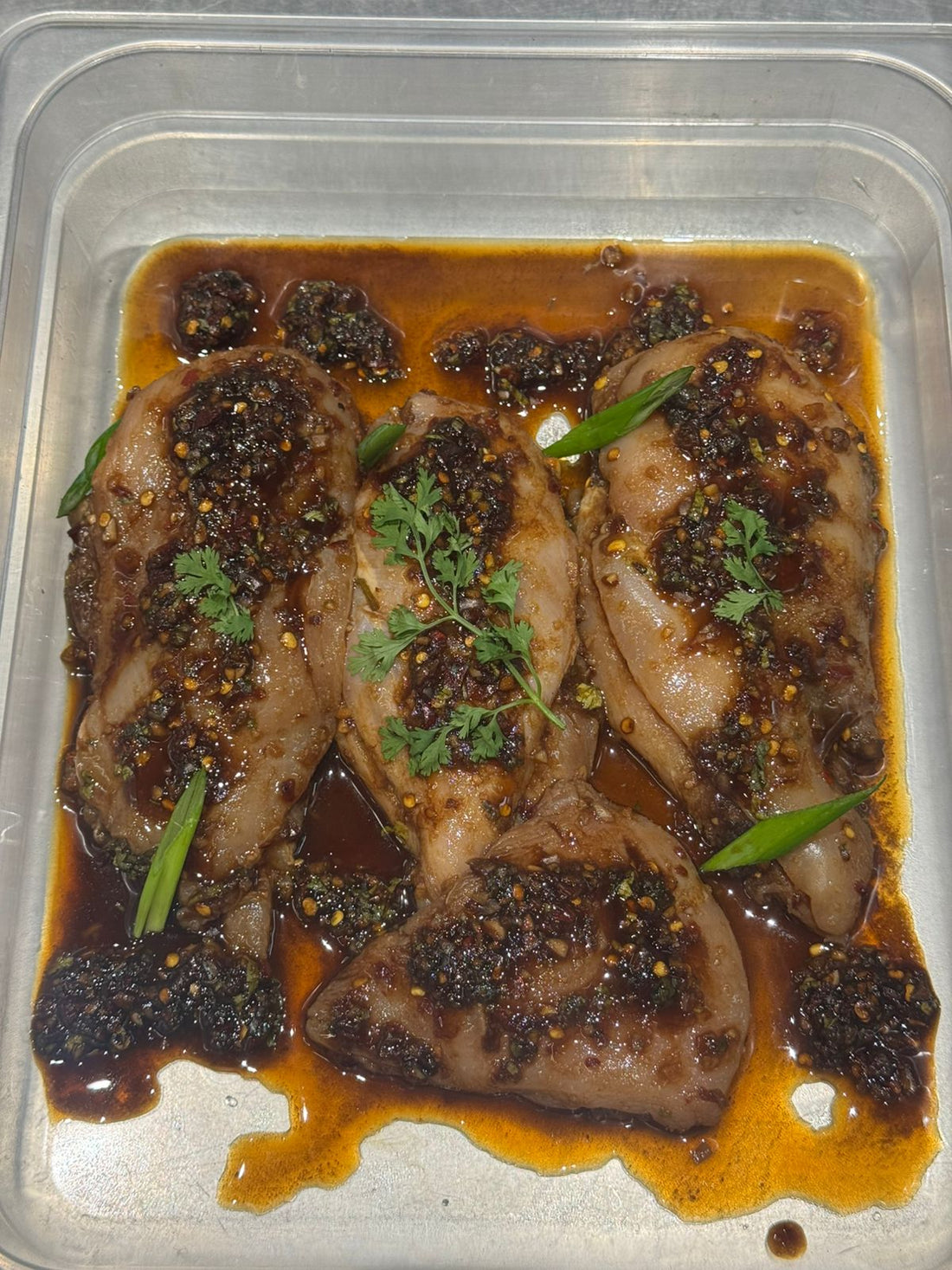 Chicken |Thai Nam Yam Breast- Ready to Cook Chicken Breast – Made From Organic Ingredients – No Antibiotics And Hormone Free – Nature&