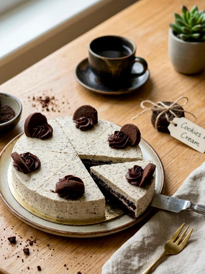 Cake | Cookie &amp; Cream cake - Vegan, Gluten Free &amp; Sugar Free - Nature&