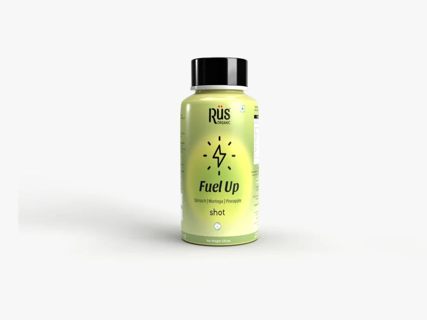 Shot | Fuel Up -Spinach, Moringa, Pineapple- Rus Organic – 125ml