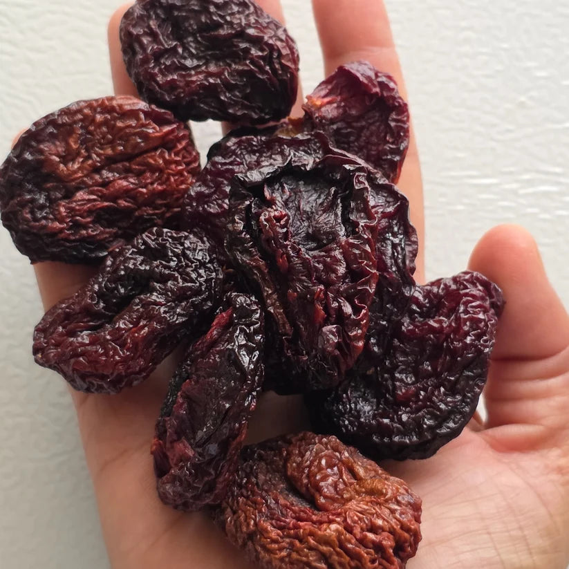 Chips | Dried Mariposa Plums - Natural - No Oil ,Sulphur, &amp;amp; No Added Sugar , No Preservatives - So Himalayas- 100gm