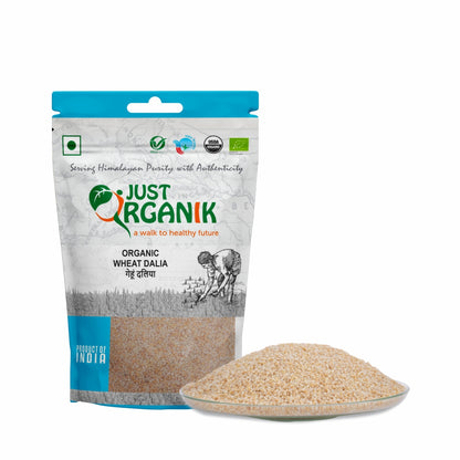 Wheat Dalia (Broken Daliya)  – Just Organik – 500gm