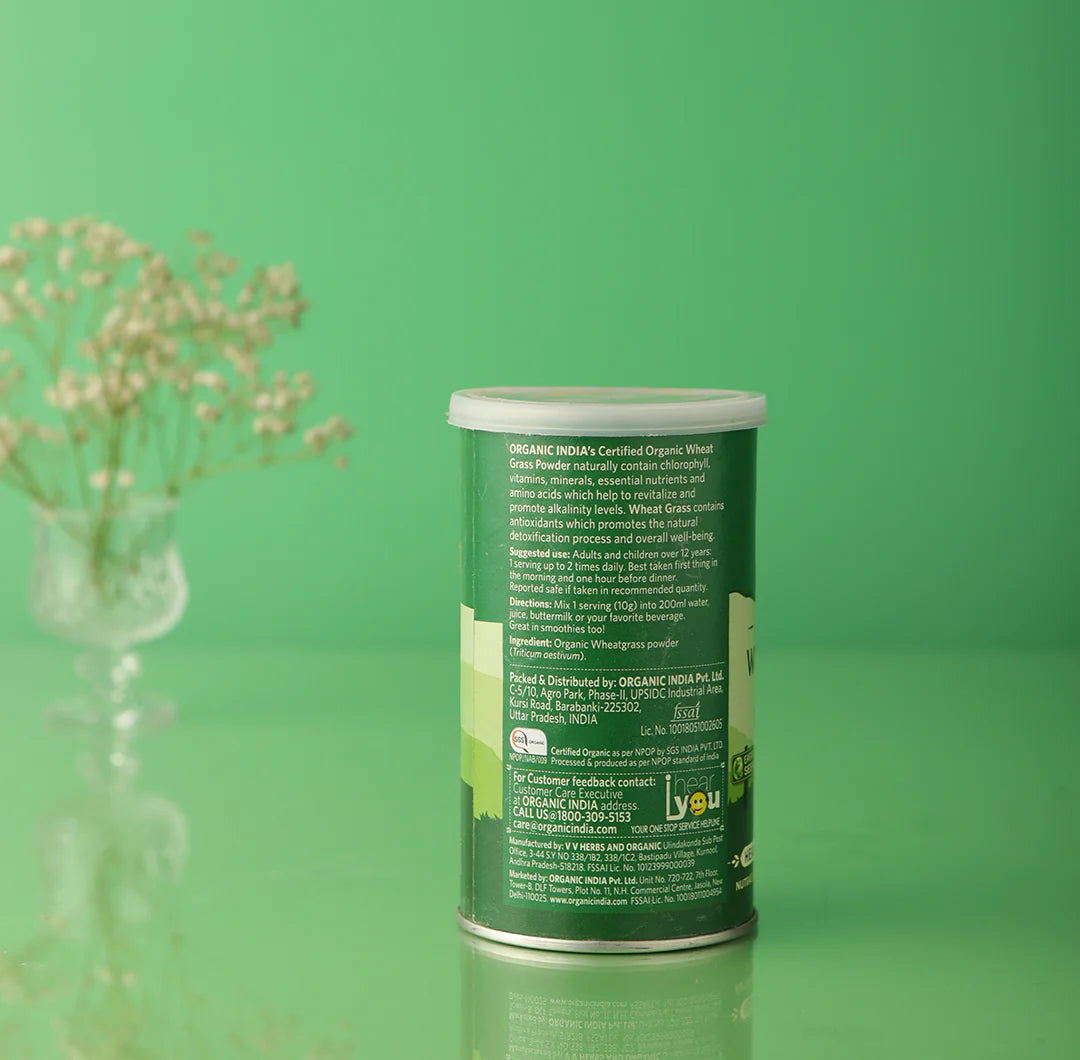 Wheat Grass Powder - Organic India - 100gm