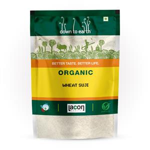 Wheat Suji -Semolina-High Nutritional-Free  Pesticides - Down To Earth - 500gm